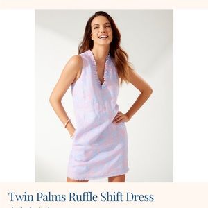 Tommy Bahama linen shift dress -NWOT